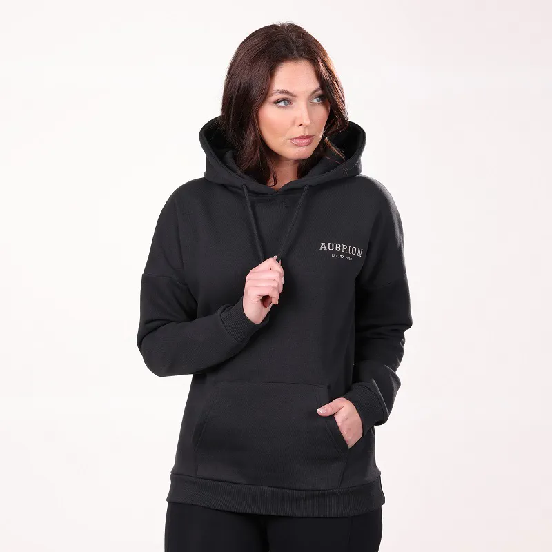 Aubrion Serene Hoodie Ladies in Black-2